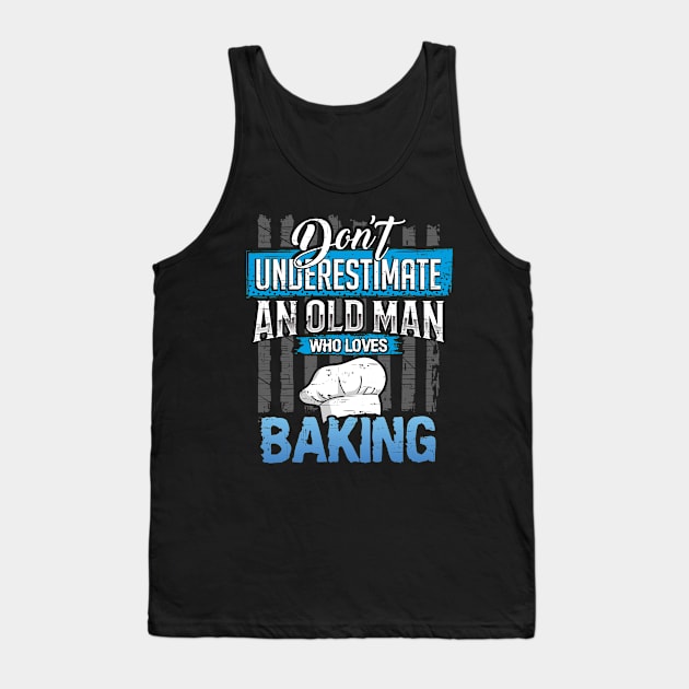 Baking Grandpa Tank Top by TheBestHumorApparel